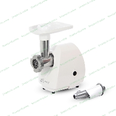 Мясорубка электрическая Аксион Бриз М21.24 белый, 1000 Вт, 1.3 кг/мин, защита от перегрузки, насадки - 2