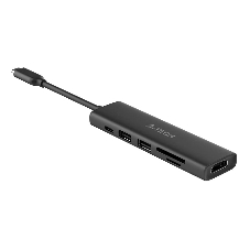USB-концентратор A4Tech DST-60C, USB Type-C, USB/HDMI/SD, USB Type-C