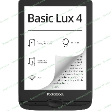 Электронная книга PocketBook 618 Basic Lux Ink черный (PB618-P-WW)