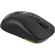Мышь беспроводная/проводная A4Tech Bloody R72 Ultra Duo черный/рисунок, 20000 dpi, радиоканал, USB, кнопки - 7