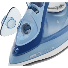 Утюг Philips DST3031/20 голубой, 2400 Вт, 40 г/мин, 180 г/мин, 300 мл