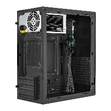 Компьютерный корпус Minitower ExeGate BAA-308MU2-AAA350 (mATX, БП AAA350 с вент. 8см, 1хUSB+2хUSB 3.0, HD Audio, черный)
