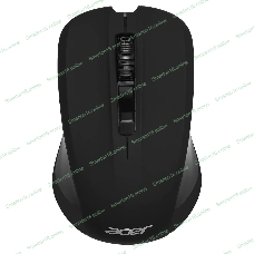 Мышь беспроводная Acer OMR010 черный, 1200 dpi, радиоканал, USB, кнопки - 3