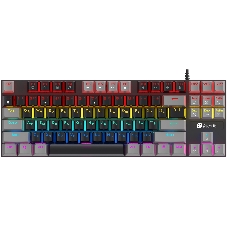 Клавиатура Oklick K600X проводная, USB Type-A, серый