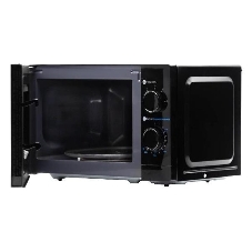 Микроволновая печь HOME HMM207BB черный, 20 л, 700 Вт, переключатели — поворотный механизм