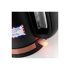 Чайник электрический BRAYER BR1005BK 2200 Вт.1.7 л, STRIX, сталь окраш, термометр, черный