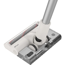 Пылесос вертикальный Vitek VT-CLS02WET бежевый, питание от аккумулятора, 180 Вт, уборка влажная/сухая, пылесборник 1 л