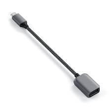 Кабель-адаптер Satechi USB-C to USB 3.0. серый космос