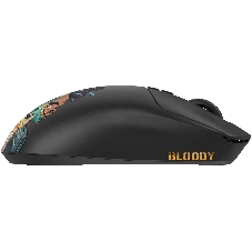 Мышь беспроводная/проводная A4Tech Bloody R72 Ultra Duo черный/рисунок, 20000 dpi, радиоканал, USB, кнопки - 7