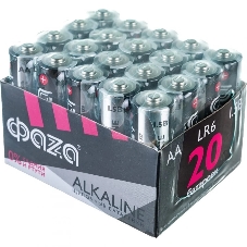 Элемент питания JazzWay LR 6 (AA) алкалиновая, уп. 20 шт. ФАZА Alkaline Pack-20 Элемент питания JazzWay LR 6 (AA) алкалиновая, уп. 20 шт. ФАZА Alkaline Pack-20