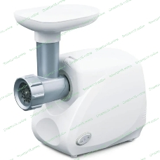 Мясорубка электрическая Ротор Классик-Р ЭМШ 35/300-1 белый, 1500 Вт, 0.6 кг/мин, реверс, насадки - 1