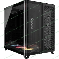 Корпус Corsair Air 5400 RS-R ARGB Black, Midi-Tower, чёрный, 3 x 120 мм
