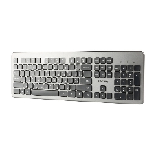 Комплект клавиатура+мышь Smartbuy 233375AG беспроводной, USB, 1600 DPI, серебристый