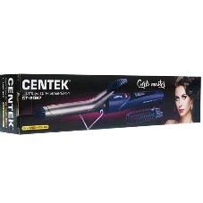 Щипцы для завивки волос Centek CT-2087 фиолетовый, 19 мм, 200 °C, 1 режим