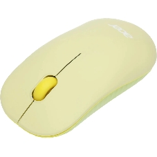 Мышь беспроводная Acer OMR205 зеленый/желтый, 1200 dpi, радиоканал, USB, кнопки - 3