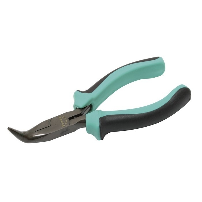 Узкогубцы Pro'sKit PM-755 загнутые 135мм 58677