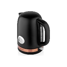 Чайник электрический BRAYER BR1005BK 2200 Вт.1.7 л, STRIX, сталь окраш, термометр, черный
