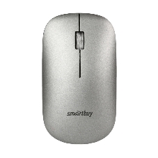 Комплект клавиатура+мышь Smartbuy 233375AG беспроводной, USB, 1600 DPI, серебристый