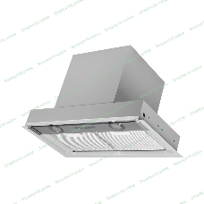 Вытяжка встраиваемая Kuppersberg Francesca 60, ширина 60 см, отвод/рециркуляция, 850 м3/час, электронное кнопочное управление, 3 скорости, светодиодное освещение 2х3,5 Вт, металлический жироулавливающий фильтр, 62 дБ, стальной