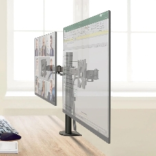 Кронштейн ONKRON D221E для двух мониторов 13