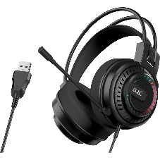 Гарнитура Genius HS-GX570U чёрный, проводная, USB, подсветка