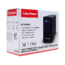 Источник бесперебойного питания CyberPower UTI875E/875 ВА/425 Вт/2 х CEE 7 (евророзетка)