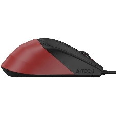 Мышь проводная A4Tech Fstyler FM45S Air красный/черный, 2400 dpi, USB, кнопки - 7