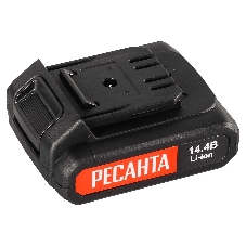 Дрель-шуруповерт Ресанта ДА-14-2ЛК, 14,4 В, 2 Ач, 45 Нм, щеточный