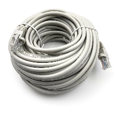 Патч-корд Buro UTP-5E-15M-G-LSZH UTP серый cat.5e RJ-45 (m)-RJ-45 (m) 15м
