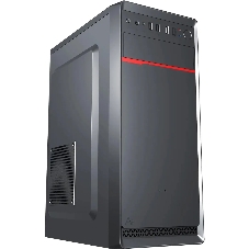 Компьютерный корпус Digma DCC-MD302 черный без БП ATX 1x80мм 3x120мм 2xUSB 2.0 2xUSB 3.0 audio