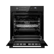 Духовой шкаф Kuppersberg, High-Tech, 73 л, комбинированное управление, дисплей, таймер, 10 режимов, макс. температура 250 градусов, гриль, телескопические направляющие (на 1 уровень), энергоэффективность А, цвет черный, цвет фурнитуры черный