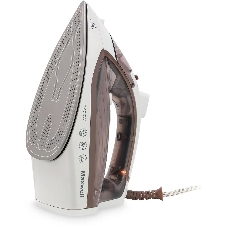 Утюг Maxwell MW-3047, 2400 Вт, белый/коричневый