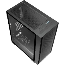 Компьютерный корпус Montech AIR 1000 LITE черный без БП ATX 1x120мм 3x140мм 2xUSB3.0 1xUSB3.1 audio bott PSU