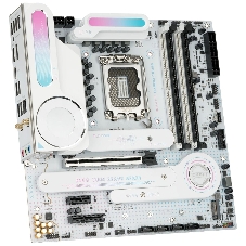 Материнская плата Maxsun MS-iCraft B760M CROSS, LGA1700, Intel B760, 4xDDR5, 4xSATA, 3xM.2, 1xPCIe 5.0 x16, 1xPCIe 4.0 x4, 1xPCIe 3.0 x1, 1xDisplayPort, 1xHDMI, 1x 2.5Gb LAN, 1xUSB 3.2 Gen2 Type-C, 4xUSB 3.2 Gen1, 4xUSB 2.0, 3x3.5 мм, 7.1, microATX