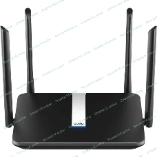 Роутер беспроводной Cudy X6 AX1800 10/100/1000BASE-TX черный