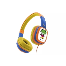 Проводные наушники Harper KIDS HN-302 оранжевый/синий, накладные, проводной