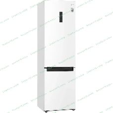 Холодильник LG GA-B509LQYL белый двухкамерный 277/107л морозилка снизу, No Frost