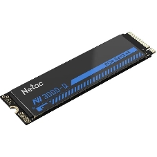 Накопитель SSD Netac NV3000 512Gb M.2 2280, PCI-E 3.0 x4, 3D NAND, 3000/1200MBs, NVMe, heatsink