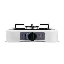 Плита настольная газовая Centek CT-1520 белый, 1.7 кВт, газ, конфорки - 1, эмаль, поворотные переключатели
