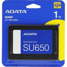 Накопитель SSD ADATA Ultimate SU650, 1Tb, SATA III, 2.5