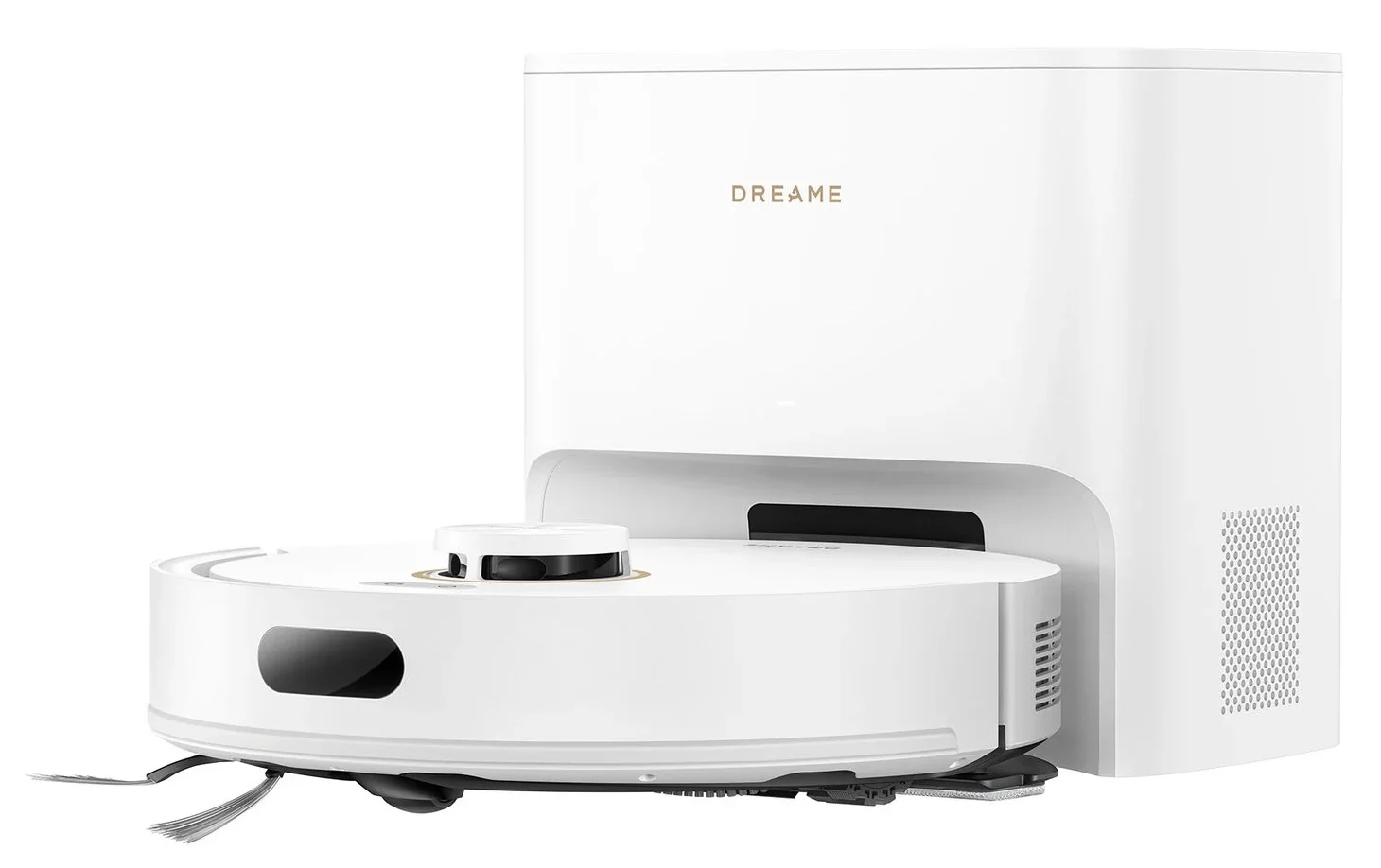 Робот-пылесос Dreame Bot F21 Plus белый, 3200 мАч Li-Ion, уборка влажная/сухая, пылесборник контейнер 0.22 л
