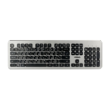 Комплект клавиатура+мышь Smartbuy 233375AG беспроводной, USB, 1600 DPI, серебристый