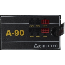 Блок питания Chieftec A-90 GDP-650C RTL, 650Вт, 140мм, модульный, черный