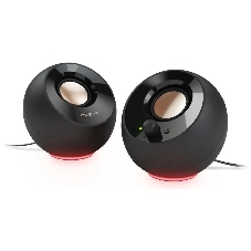 Колонки Creative Pebble SE чёрный, 2.0, 4.4 Вт, AUX