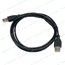 Кабель USB2.0 Cablexpert CC-USB2-AMAM-1.8M, AM/AM, экран, 28/26AWG, медь, Pro, 1.8м, черный, пакет