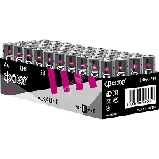 Элемент питания JazzWay LR 6 (AA) алкалиновая уп. 40 шт. ФАZА Alkaline Pack-40 Элемент питания JazzWay LR 6 (AA) алкалиновая уп. 40 шт. ФАZА Alkaline Pack-40