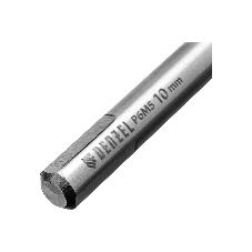 Сверло спиральное по металлу Denzel 10 x 133мм, Р6М5, Golden Tip, многогранная заточка