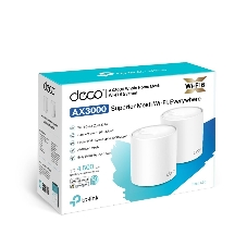 Бесшовный Mesh роутер TP-Link Deco X50(2-Pack) AX3000 10/100/1000BASE-TX