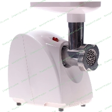 Мясорубка электрическая Аксион М31.01 белый, 1500 Вт, 1.7 кг/мин, реверс, защита от перегрузки, насадки - 4