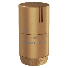 Термоголовка жидкостная Royal Thermo Design М30х1,5 (золото матовое)